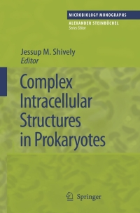Imagen de portada: Complex Intracellular Structures in Prokaryotes 1st edition 9783540325246
