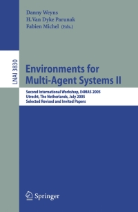 Cover image: Environments for Multi-Agent Systems II 1st edition 9783540326144