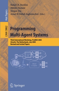 Imagen de portada: Programming Multi-Agent Systems 1st edition 9783540326168