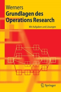 Cover image: Grundlagen des Operations Research 9783540326212