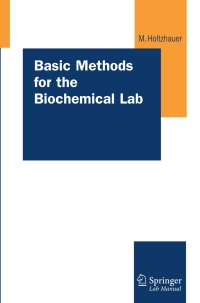 Imagen de portada: Basic Methods for the Biochemical Lab 9783540327851