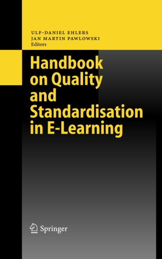 Cover image: Handbook on Quality and Standardisation in E-Learning 1st edition 9783540327875