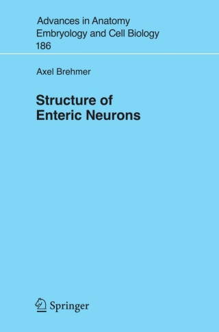 صورة الغلاف: Structure of Enteric Neurons 9783540328711