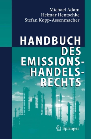 Cover image: Handbuch des Emissionshandelsrechts 9783540236405