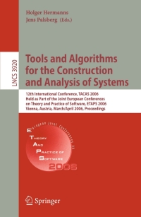 Imagen de portada: Tools and Algorithms for the Construction and Analysis of Systems 1st edition 9783540330561