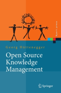 Cover image: Open Source Knowledge Management 9783540330769