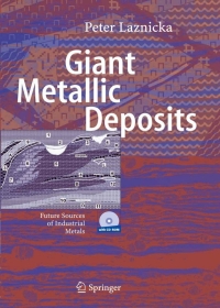 صورة الغلاف: Giant Metallic Deposits 9783540330912