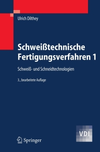 Imagen de portada: Schweißtechnische Fertigungsverfahren 1 3rd edition 9783540216735