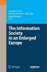 Titelbild: The Information Society in an Enlarged Europe 1st edition 9783540262213