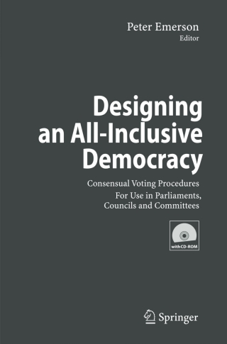 Cover image: Designing an All-Inclusive Democracy 1st edition 9783540331636