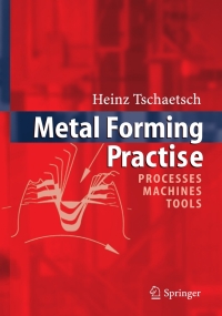 Cover image: Metal Forming Practise 9783540332169