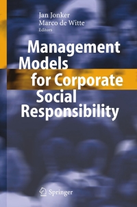 Cover image: Management Models for Corporate Social Responsibility 1st edition 9783540332466