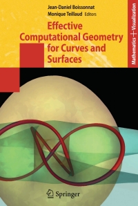 表紙画像: Effective Computational Geometry for Curves and Surfaces 9783540332589