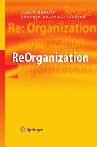 Imagen de portada: ReOrganization 9783642069925