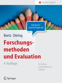Cover image: Forschungsmethoden und Evaluation für Human- und Sozialwissenschaftler 4th edition 9783540333050