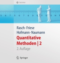 Titelbild: Quantitative Methoden 2. Einführung in die Statistik für Psychologen und Sozialwissenschaftler 2nd edition 9783540333098