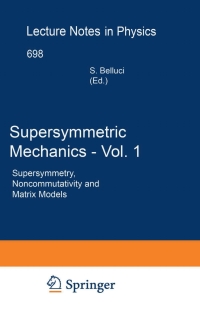 Imagen de portada: Supersymmetric Mechanics - Vol. 1 1st edition 9783540333135