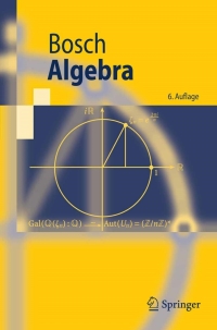 Titelbild: Algebra 6th edition 9783540298809