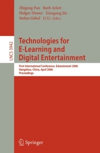 Titelbild: Technologies for E-Learning and Digital Entertainment 1st edition 9783540334231