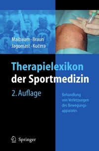 Imagen de portada: Therapielexikon der Sportmedizin 2nd edition 9783540335221