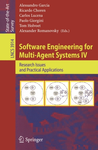 Cover image: Software Engineering for Multi-Agent Systems IV 1st edition 9783540335801
