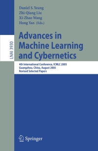Cover image: Advances in Machine Learning and Cybernetics 1st edition 9783540335849