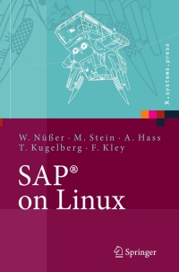 Cover image: SAP® on Linux 9783540236139