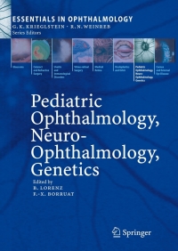 Cover image: Pediatric Ophthalmology, Neuro-Ophthalmology, Genetics 1st edition 9783540336785