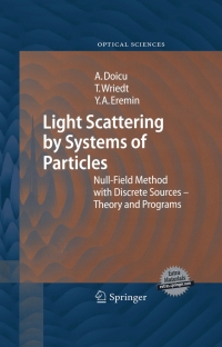 Cover image: Light Scattering by Systems of Particles 9783540336969