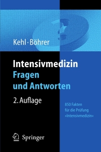 Cover image: Intensivmedizin Fragen und Antworten 2nd edition 9783540337416