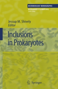 Cover image: Inclusions in Prokaryotes 1st edition 9783540262053