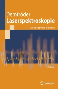 Cover image: Laserspektroskopie 5th edition 9783540337928