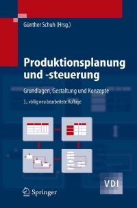 Cover image: Produktionsplanung und -steuerung 3rd edition 9783540403067