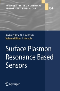 Imagen de portada: Surface Plasmon Resonance Based Sensors 1st edition 9783540339182