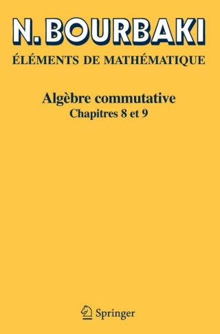Omslagafbeelding: Algèbre commutative 9783540339427