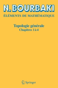 表紙画像: Topologie générale 9783540339366