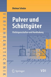 Cover image: Pulver und Schüttgüter 9783540340829