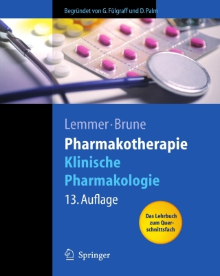 Imagen de portada: Pharmakotherapie 13th edition 9783540341802