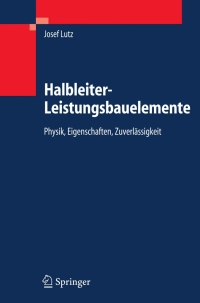Cover image: Halbleiter-Leistungsbauelemente 9783540342069