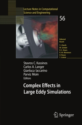 Cover image: Complex Effects in Large Eddy Simulations 1st edition 9783540342335