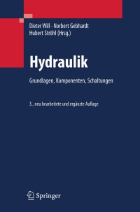 Cover image: Hydraulik 3rd edition 9783540343226