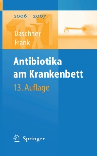 Cover image: Antibiotika am Krankenbett 13th edition 9783540306931