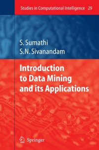 Cover image: Introduction to Data Mining and its Applications 9783540343509