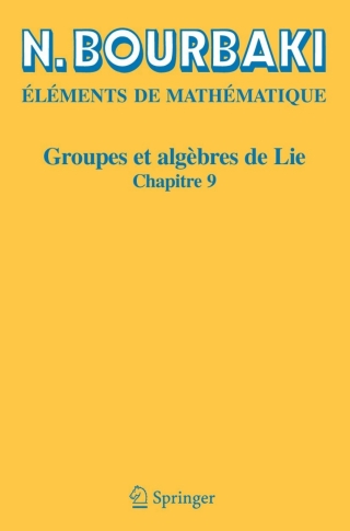 Cover image: Groupes et algèbres de Lie 9783540343929