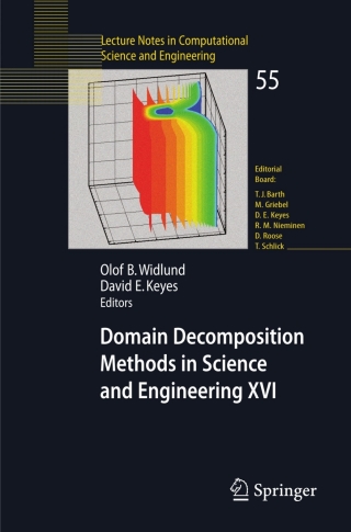 Immagine di copertina: Domain Decomposition Methods in Science and Engineering XVI 1st edition 9783540344681