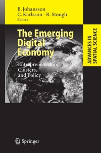 Cover image: The Emerging Digital Economy 1st edition 9783540344872