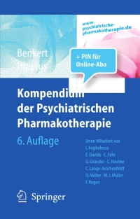 Cover image: Kompendium der Psychiatrischen Pharmakotherapie 6th edition 9783540344018