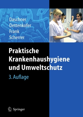 Cover image: Praktische Krankenhaushygiene und Umweltschutz 3rd edition 9783540237464