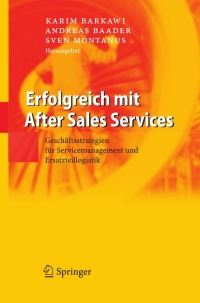 Imagen de portada: Erfolgreich mit After Sales Services 1st edition 9783540279990