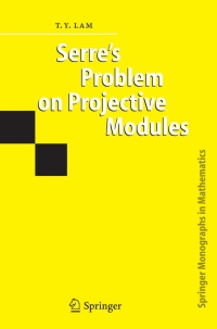Titelbild: Serre's Problem on Projective Modules 9783642062353